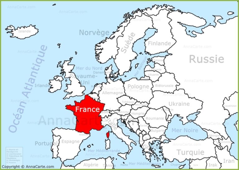 Que se passe-t-il si la France quitte l'Union Européenne 1 carte de la france et de leurope