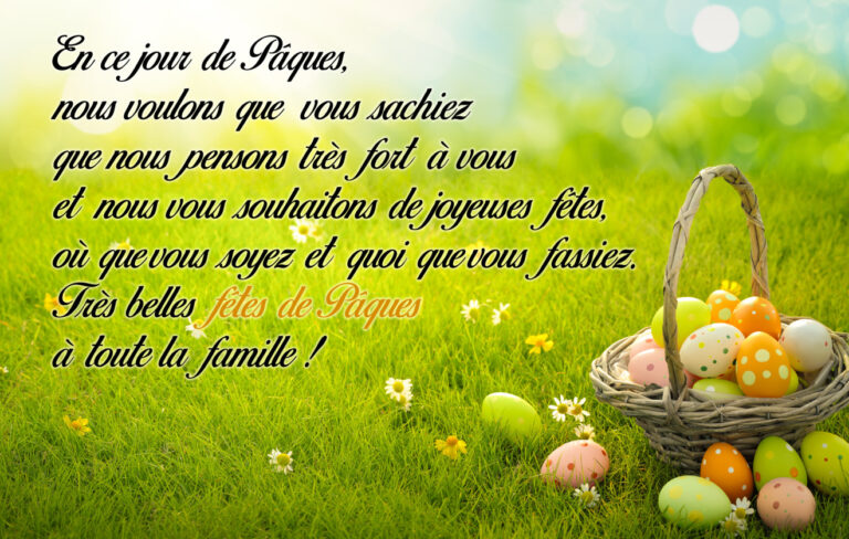 celebration de paques en famille joyeuse