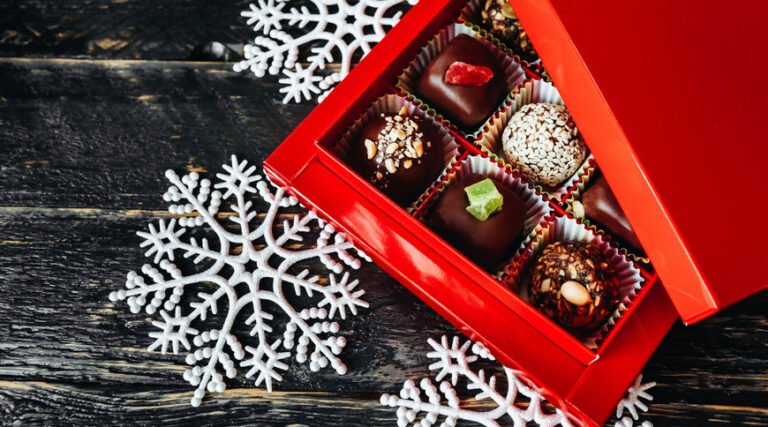 chocolats de noel en gros et colores