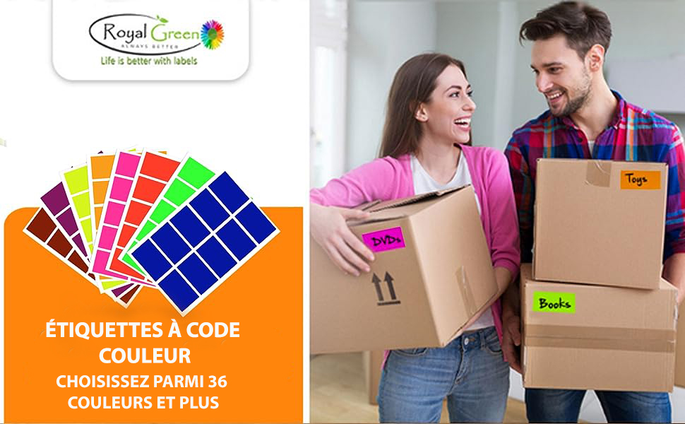 Comment bénéficier des promotions sur les frais de port sur Le Bon Coin 1 colis avec etiquettes de promotions colorees