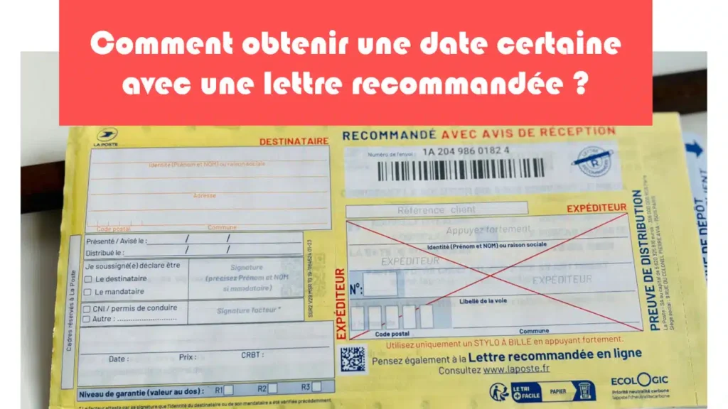 Combien de temps un courrier recommandé reste-t-il à la poste 3 Combien de temps un courrier recommandé reste-t-il à la poste