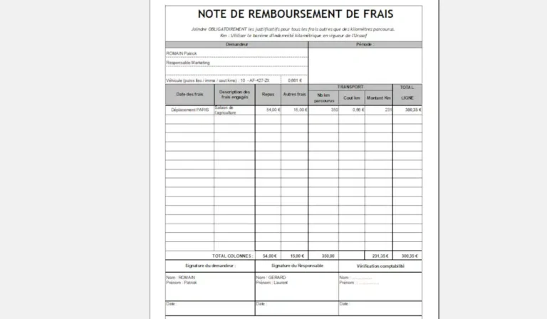 comment bien appliquer la tva sur les notes de frais en entreprise