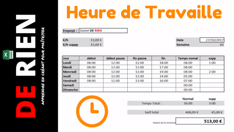 comment calculer facilement vos heures de travail par semaine