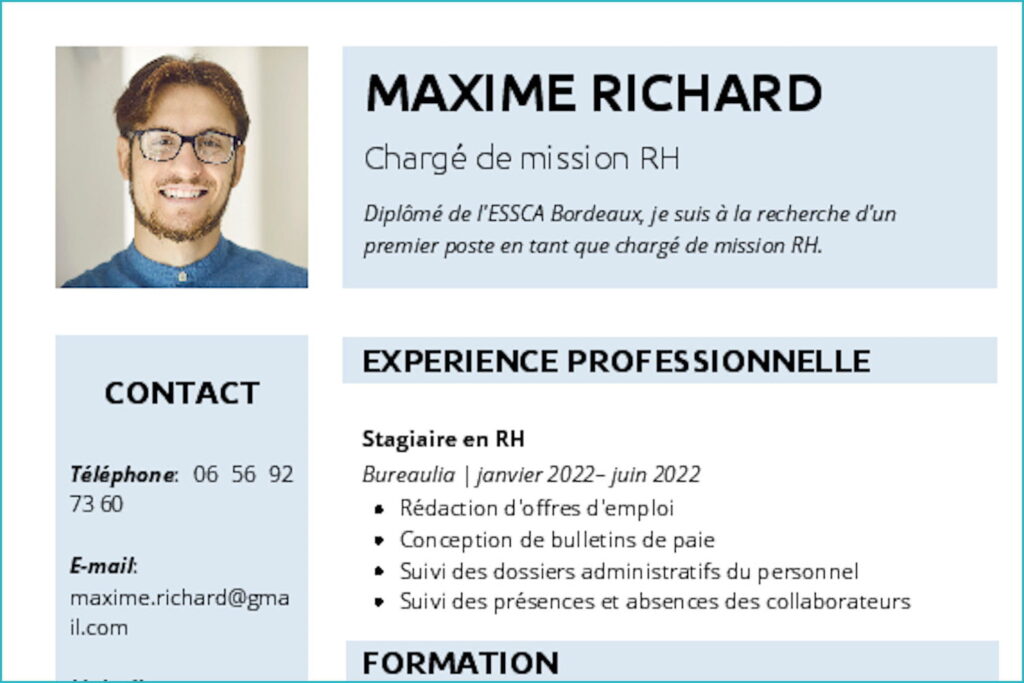 Comment rédiger un CV convaincant sans expérience ni diplôme 7 Comment rédiger un CV convaincant sans expérience ni diplôme