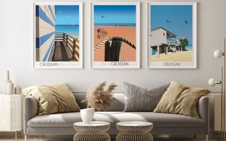 comparaison visuelle entre cadre et non cadre