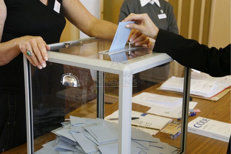 des urnes electorales en france