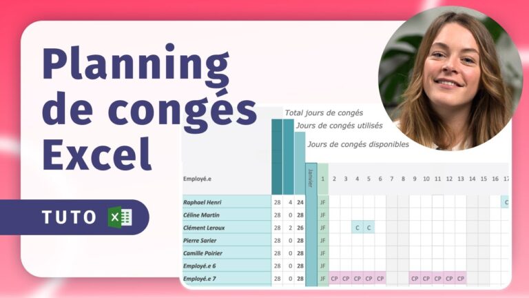 employe regardant un calendrier de conges