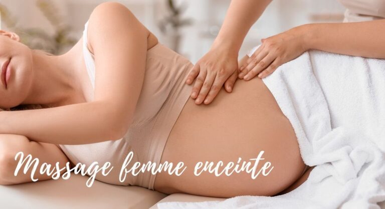femme enceinte en conge maternel relaxant