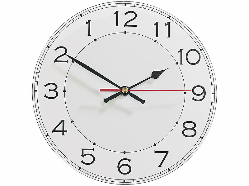 horloge avec aiguilles en mouvement