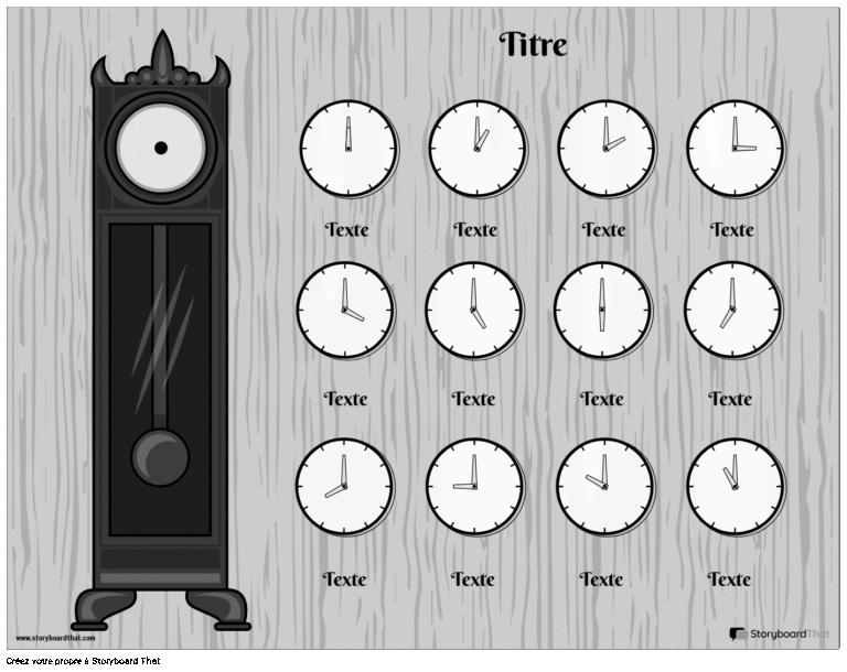 horloge indiquant lheure des resultats