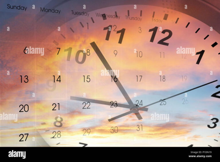 horloge symbolisant le temps qui passe 2