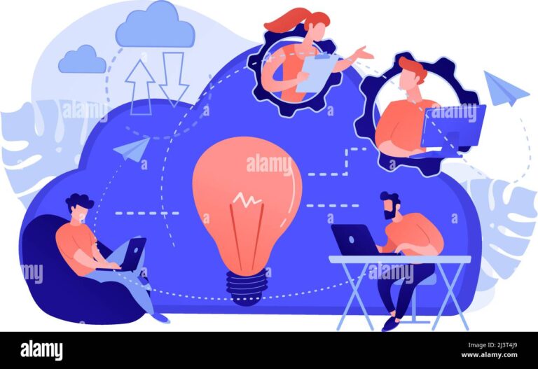 illustration des utilisateurs et entreprises connectees