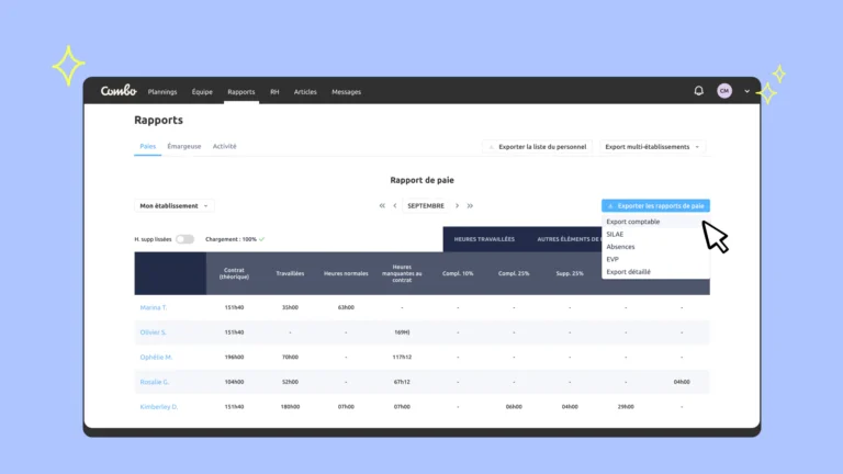 illustration dun logiciel de gestion des paies