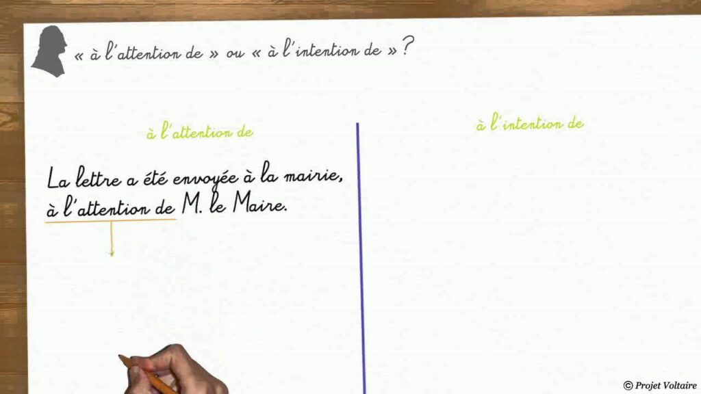 On dit à l'intention ou à l'attention Quelle est la bonne formule 6 On dit à l’intention ou à l’attention  Quelle est la bonne formule
