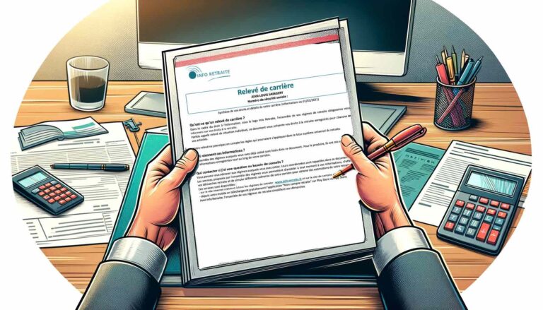 personne consultant son releve de retraite en ligne