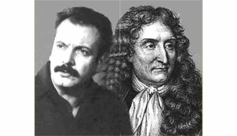 portrait de georges brassens avec son fils