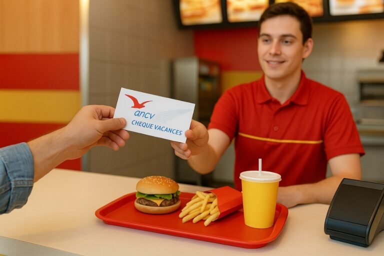 repas chez mcdonalds avec cheques vacances