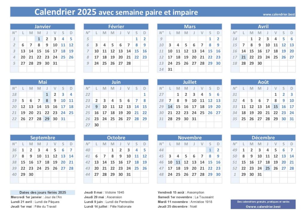 Sommes-nous en semaine paire ou impaire cette semaine 3 Sommes-nous en semaine paire ou impaire cette semaine