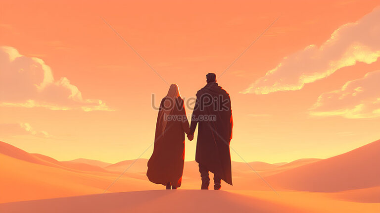 un couple main dans la main explorant