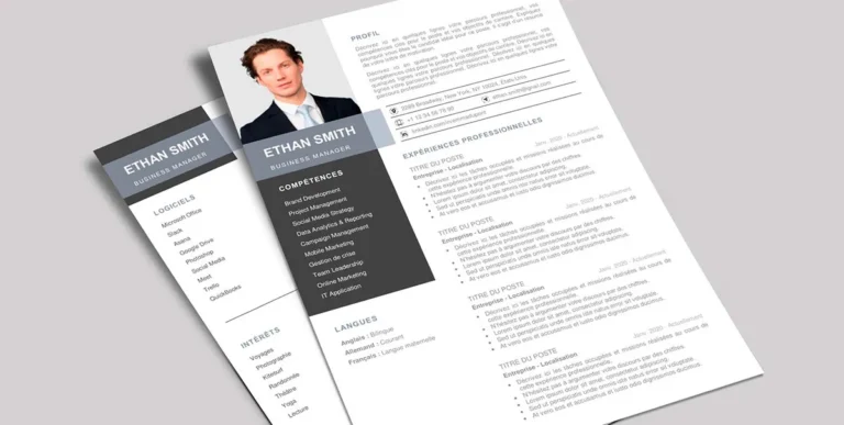 Où placer la mention du permis de conduire dans un CV 17 un cv avec section competences visible