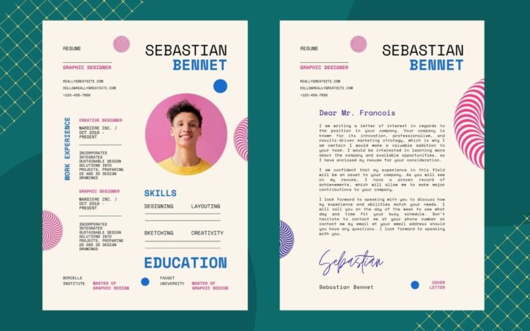 Quel titre de CV choisir sans avoir de poste précis 34 un cv creatif et moderne