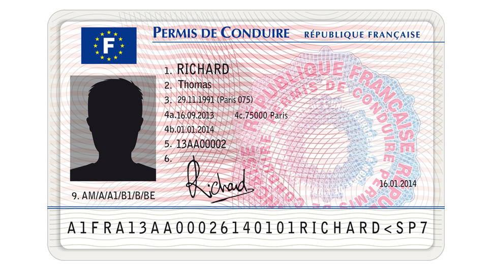 Combien de points me reste-t-il sur mon permis de conduire 1 un permis de conduire avec des points visibles