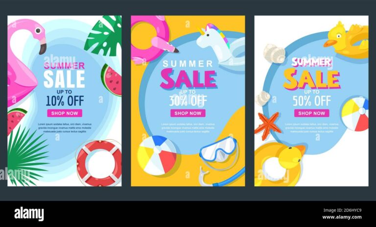 une affiche coloree avec des vacances en arriere plan