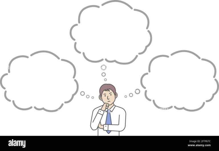 Que signifie réellement l'expression "sa veut dire quoi" en français 1 une personne reflechissant avec une bulle de pensee