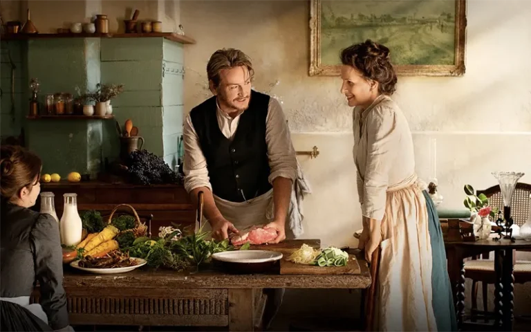 une scene de tension dramatique en cuisine
