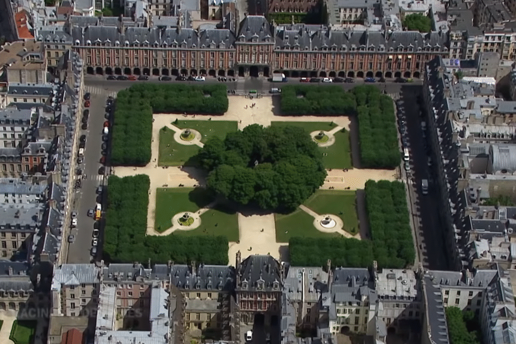 Comment se repérer facilement sur le plan de la place des Vosges à Paris