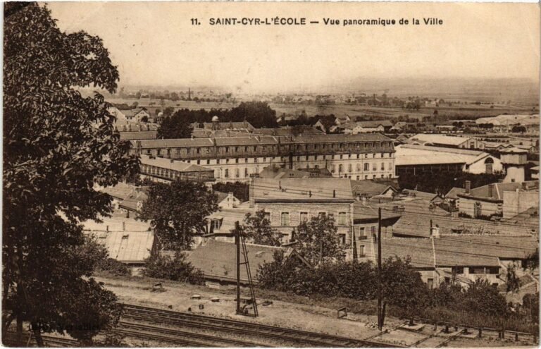 vue panoramique de poste saint cyr